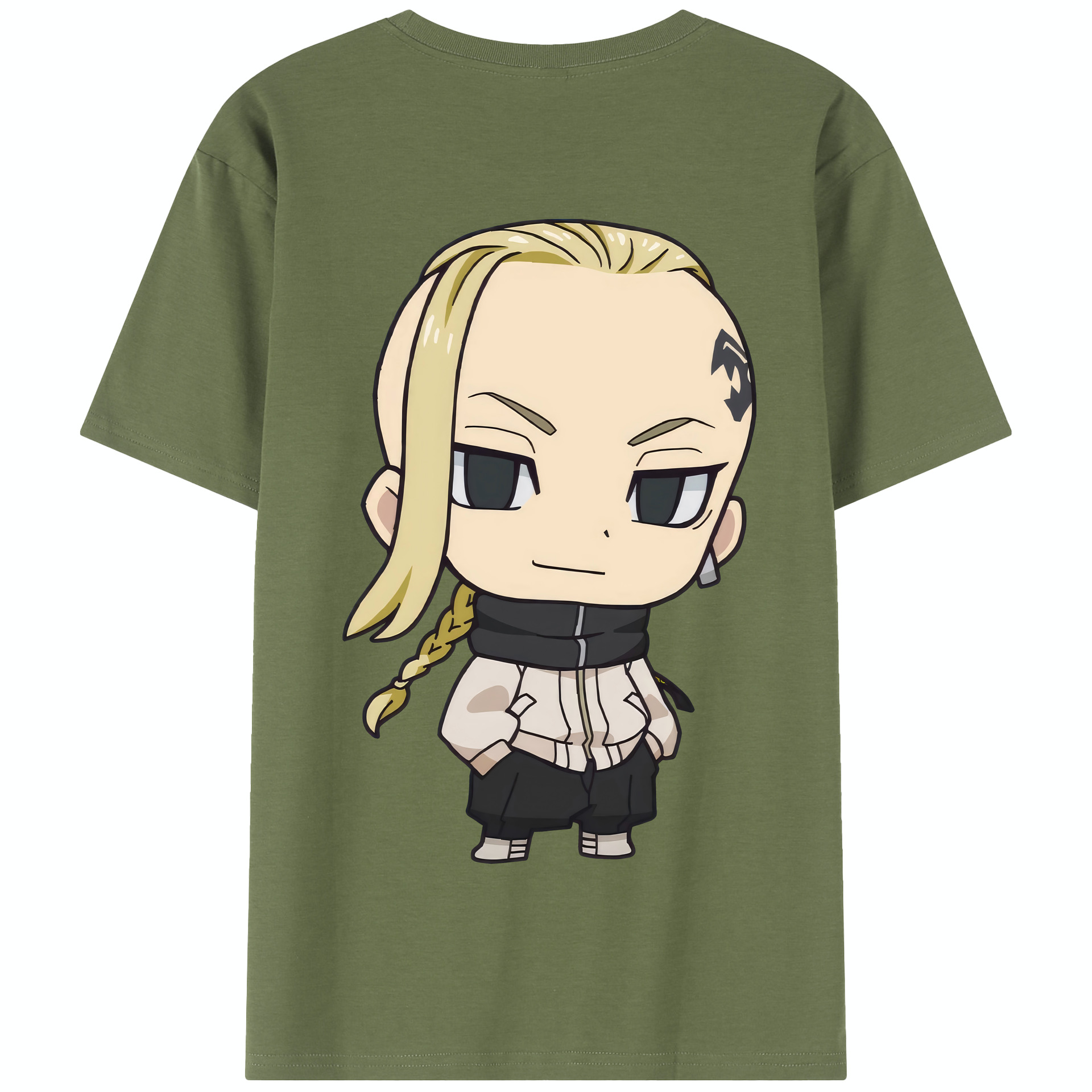 （画像用） 東京リベンジャーズ Tokyo Revengers 綿100％半袖Tシャツ（背面プリント）